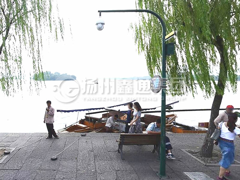 DJG-021，電子警察桿，自彎球機(jī)桿