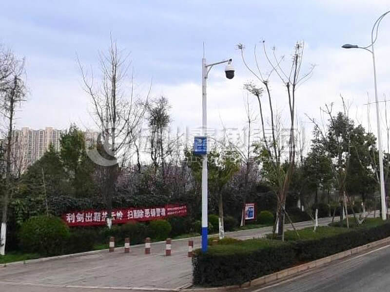 DJG-025，電子警察桿，治安監(jiān)控桿