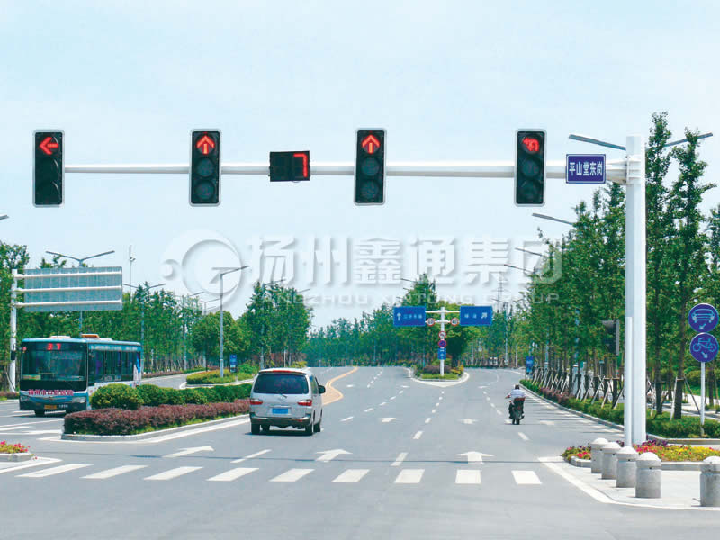 XHDG-003，八棱信號(hào)燈桿，揚(yáng)州信號(hào)燈桿