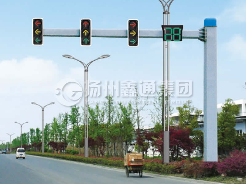 XHDG-013，扁八角信號(hào)燈桿