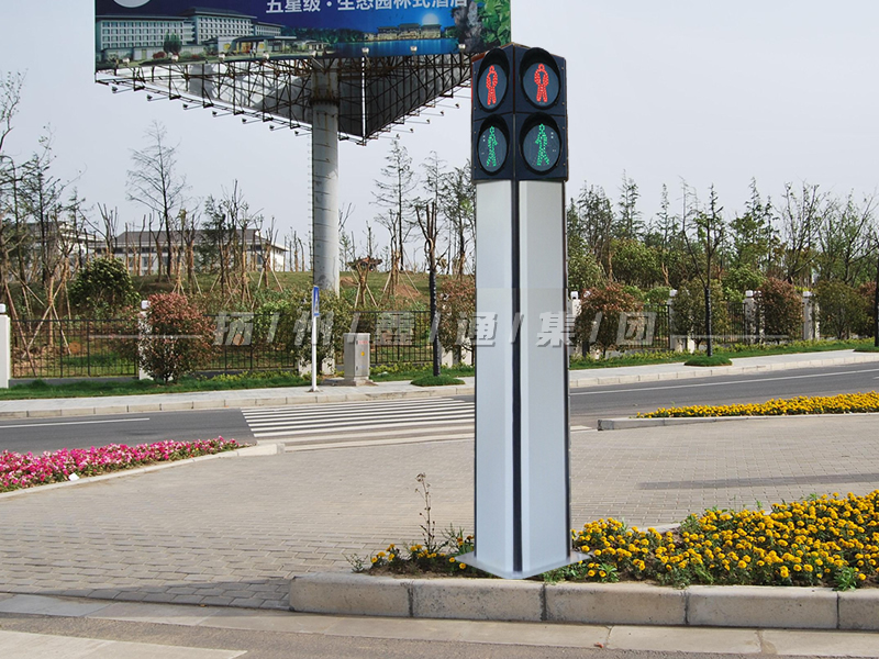 YTH302-7L-RX，一體化雙面人行燈